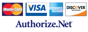 Payment Cards processed by Authorize